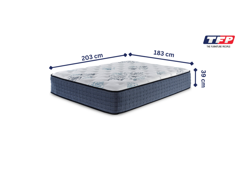 King Firm Memory Foam with 720 Power Wrapped Coils Mattress - Teneriffe